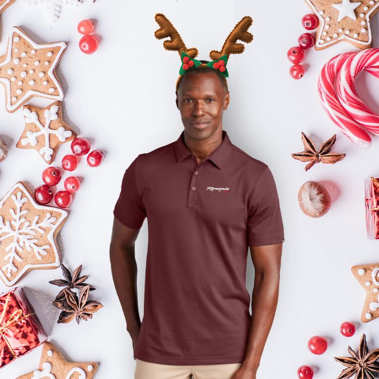 Renegade RV Maroon Polo
